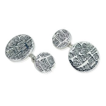 Chain cufflinks – St Andrews Collection - Dominic Walmsley