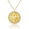 Gold and Diamonds Pendant – St Andrews Collection - Dominic Walmsley