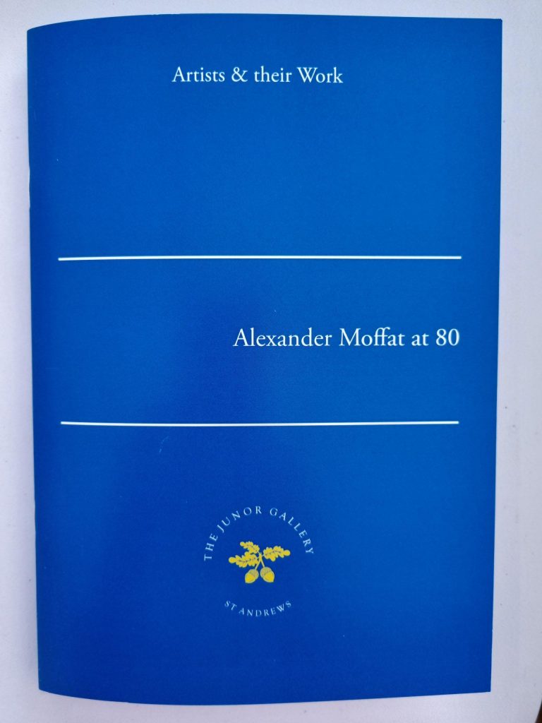 Alexander Moffat at 80 pamphlet - Alexander Moffat OBE RSA